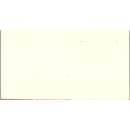 Teal Services Inc Tom James Houston Texas Vintage Business Card SB4-B9