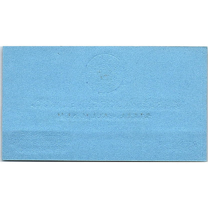 Earle M Jorgensen Co Steel - Aluminum Dean Bass Houston Vtg Business Card SE5-B1