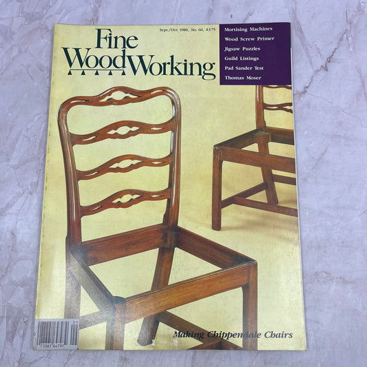 Chippendale Chairs - Sept/Oct 1986 No 60 Taunton's Fine Woodworking Magazine M32