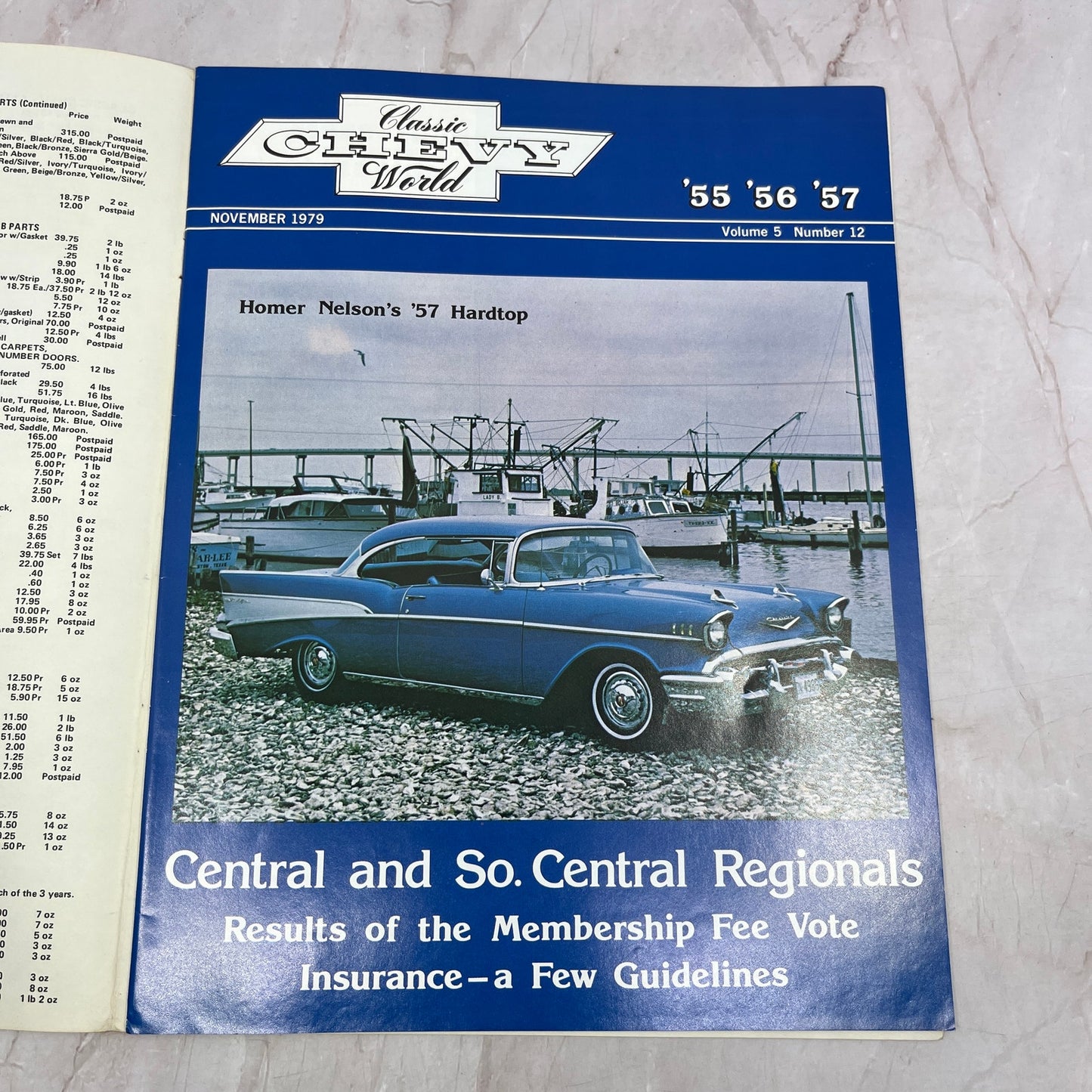 Homer Nelson Hardtop - '55, '56, '57 Classic Chevy World Magazine - Nov 1979 M30