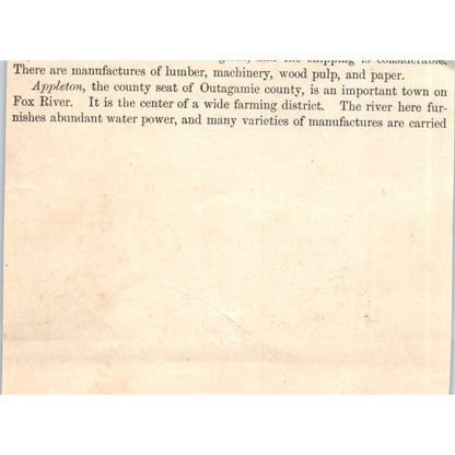 State Capitol in Madison Wisconsin 1901 Engraving AF2-A6