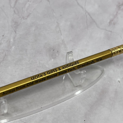 Vintage Leota's Gifts & Antiques Wade House Park Greenbush WI Pencil TC5-PN1