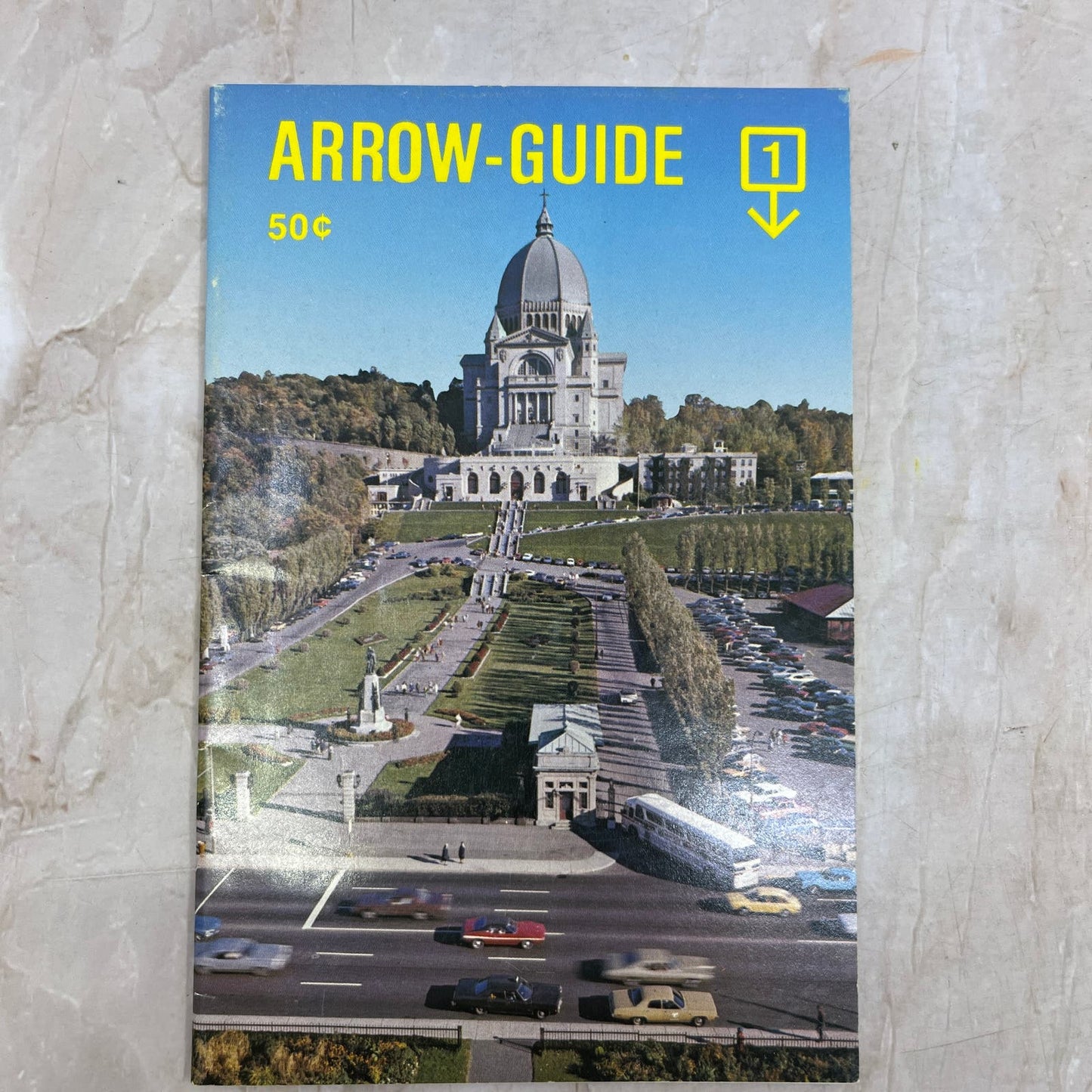 1988 St. Joseph's Oratory Quebec Arrow-Guide Booklet TI8-S7