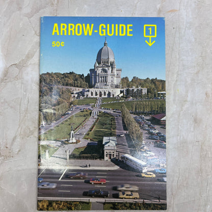 1988 St. Joseph's Oratory Quebec Arrow-Guide Booklet TI8-S7