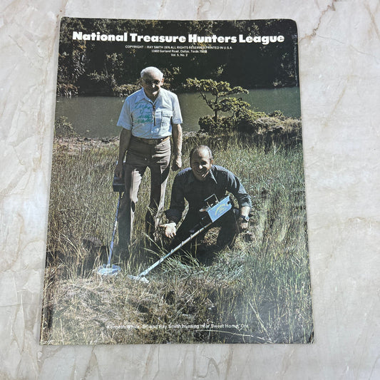 1976 National Treasure Hunters League Magazine - Mesquite TX Ray Smith M19