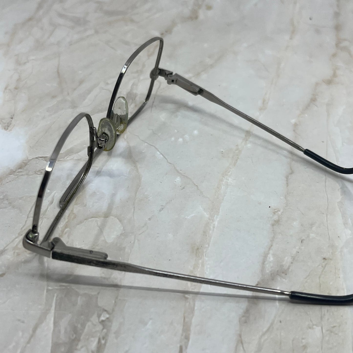 Retro Men’s Silver Tone Aviator Sunglasses Eyeglasses Frames TD7-G5-3