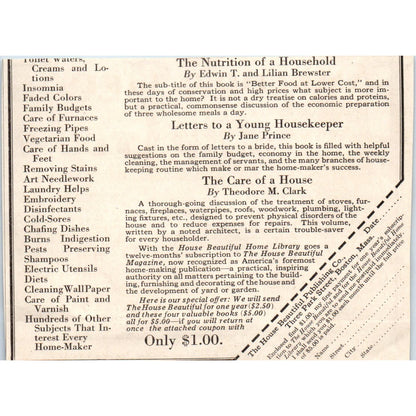 W. Atlee Burpee & Co Seeds 1918 Magazine Ad AF1-WH1