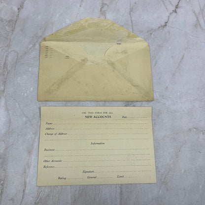 1925 Hartman Bros. Co. Salem Oregon Card and Envelope AK7-H4