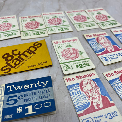 Lot of Vintage USPS Postage Stamp Books TF5-L3