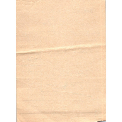1960s Porcelaens-Magasinet Holger Christiansen Sandergarde Århus Receipt AF7-E10