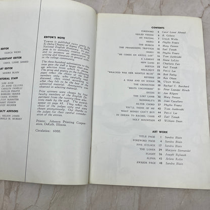 1963 May - TOWERS Northern IL University Xi Delta Chapter Sigma Tau Delta TI9-P1