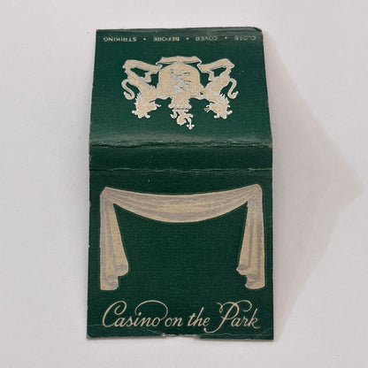 Essex House Casino on the Park New York City Vintage Matchbook Cover MM3-5