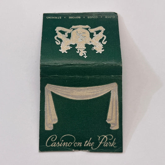Essex House Casino on the Park New York City Vintage Matchbook Cover MM3-5