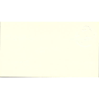 Joe Burkett Care Shipping Terminal Inc Houston Vintage Business Card SD9-B13