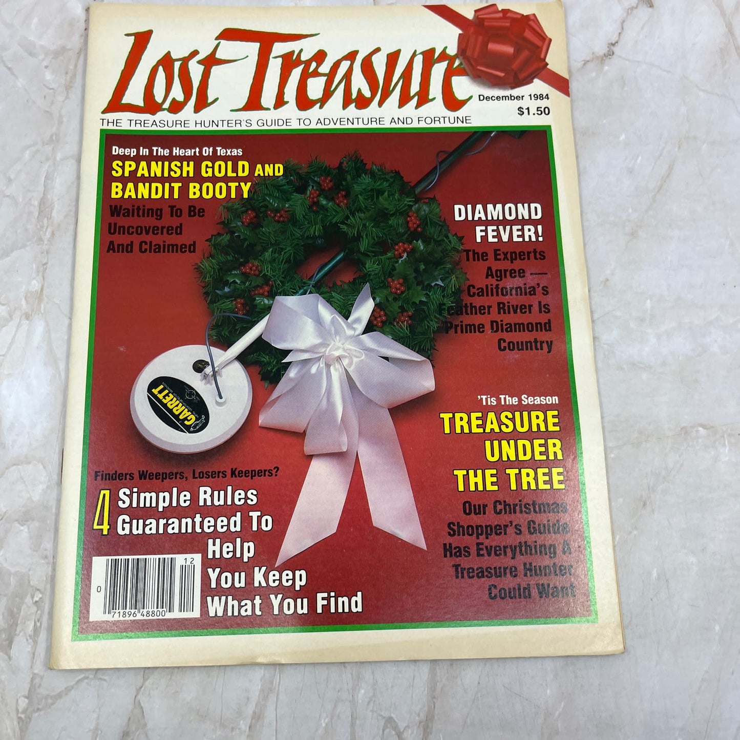 1984 Dec - Lost Treasure Magazine - Treasure Hunting Gold Prospecting M15