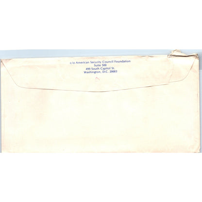 Congressional Advisory Board Pennyfarthing Stamp Postal Cover Envelope TG7-PC3