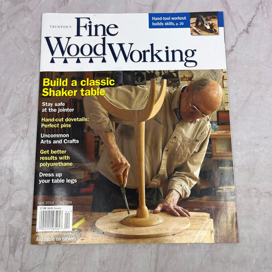 Classic Shaker Table - Apr 2014 No 239 - Taunton's Fine Woodworking Magazine M36
