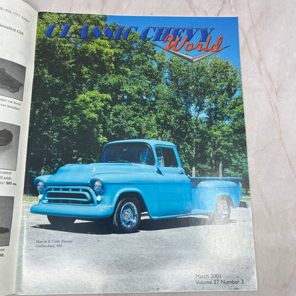 Marvin Thomas Gaithersburg MD - '55, '56, '57 Classic Chevy World Mar 2001 M30