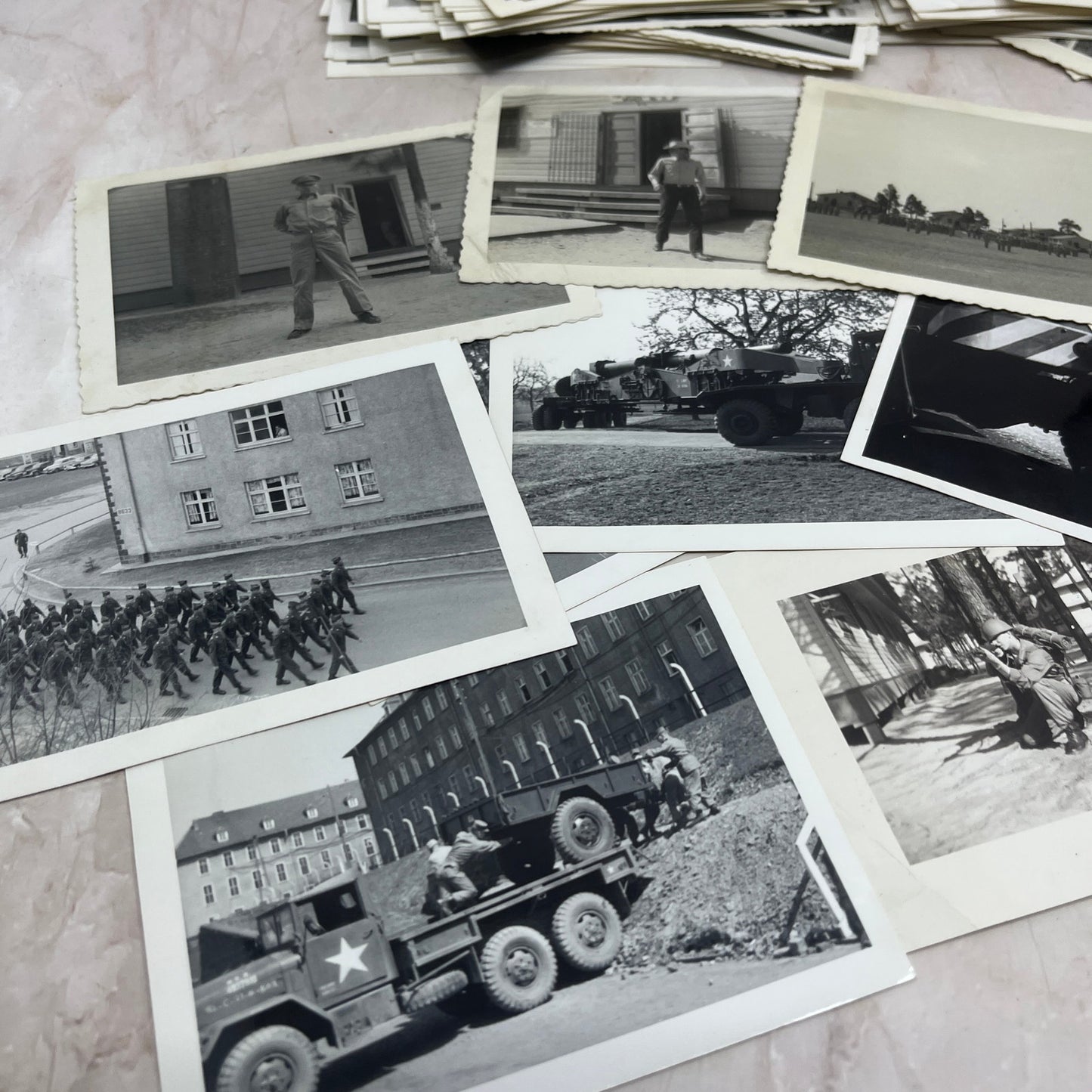 Huge Lot of US Army Military Original Photos Postwar Germany c1954 Army TG7-AP6