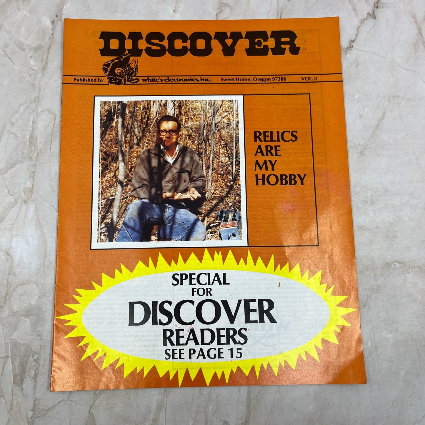 1978 Vol II White's Electronics Discover Newsletter Metal Detectors Treasure M19