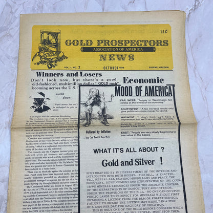 1974 Oct - Gold Prospectors Association of America Newspaper - Eugene OR M18