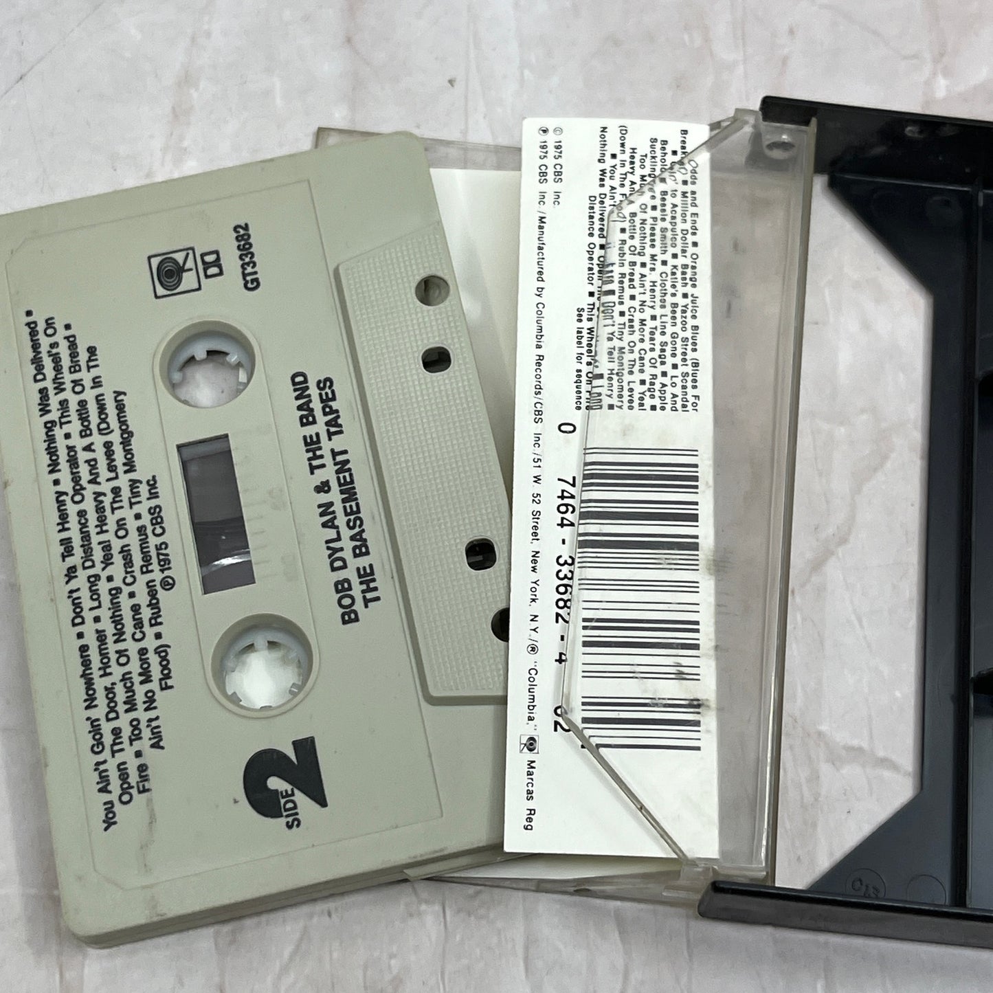 Bob Dylan and the Band The Basement Tapes Cassette Tape Ti5-CT1