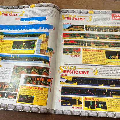 Little Samson NES Game 4 Page Strategy Guide 1992 Article AG1-11