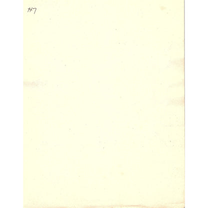 1940s Original Sketch of a Pink Rose Bouquet Winifred Schutsky D26-7