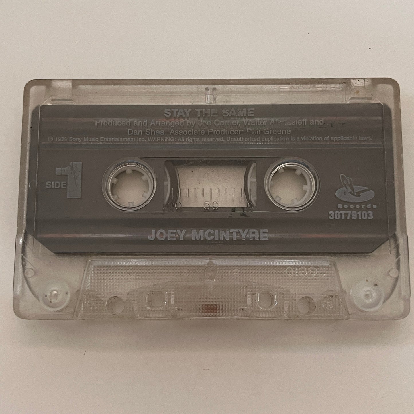 Joey McIntyre Self Titled Cassette Tape TB6-OT2