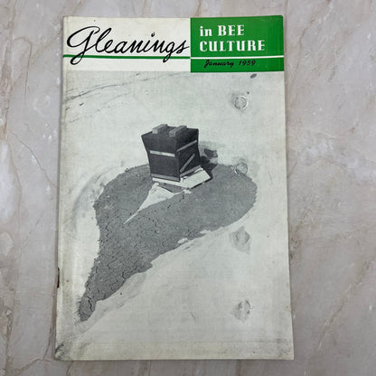 1959 Jan Gleanings in Bee Culture Beekeeping Magazine A.I. Root Co Medina OH TD5