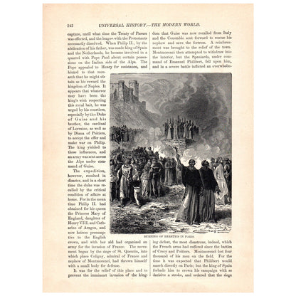 The Inquisition in Session 1911 Engraving Print AF5-12