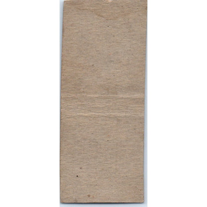 Cliff Wendricks' Frostop Restaurant Kenosha WI Vintage Matchbook Cover SF4-Y1