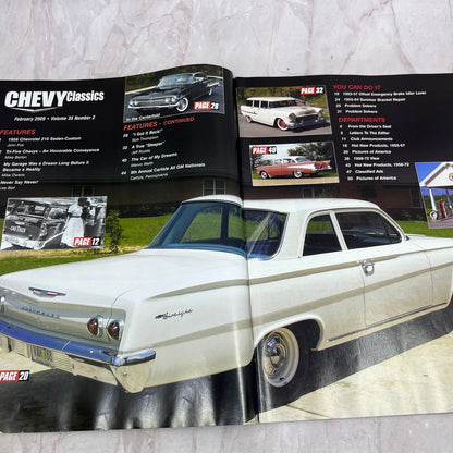 Tri-Five Offset Emergency Brake Lever - Chevy Classics Magazine - Feb 2009 M30