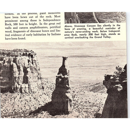 Neversummer Ranch Rocky Mountain National Park Grand Lake CO 1958 Ad AG1-H5