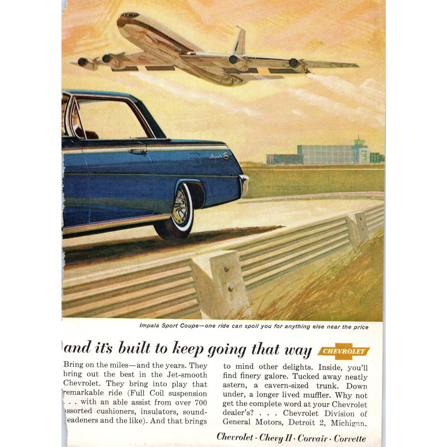 Chevrolet Chevy II Nova ~5x7 Vintage Magazine Ad AE2