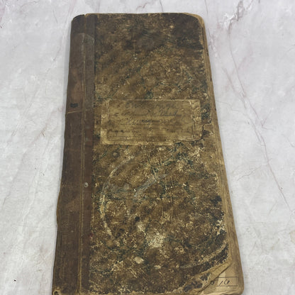 c1880 Ledger - Edmund Himmler Zitherlehrer Zither-Schule 326 E 79th St NY TJ6-OB