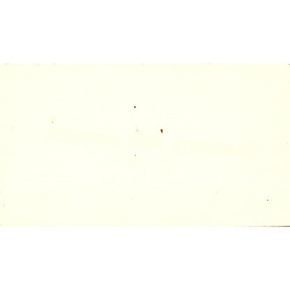 Dave Myl Mr O's Wash on Wheels Vintage Business Card SE3-B14