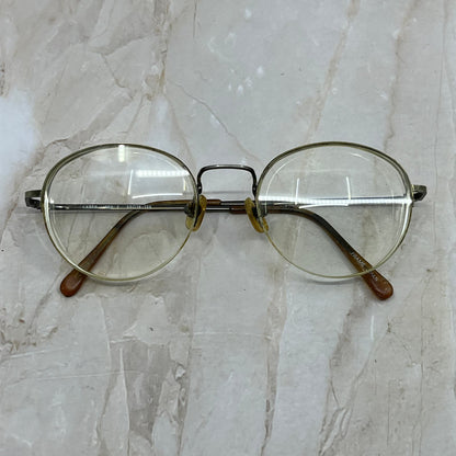 Retro Laser-Lites 2 Brown Round Eyeglasses Frames TD5G1-13