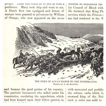 Duke of Alva 1911 Engraving Print AF5-9