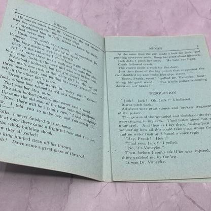 1932 The Midget Story Paper Frank T Fries Orrville Ohio TB8-OD