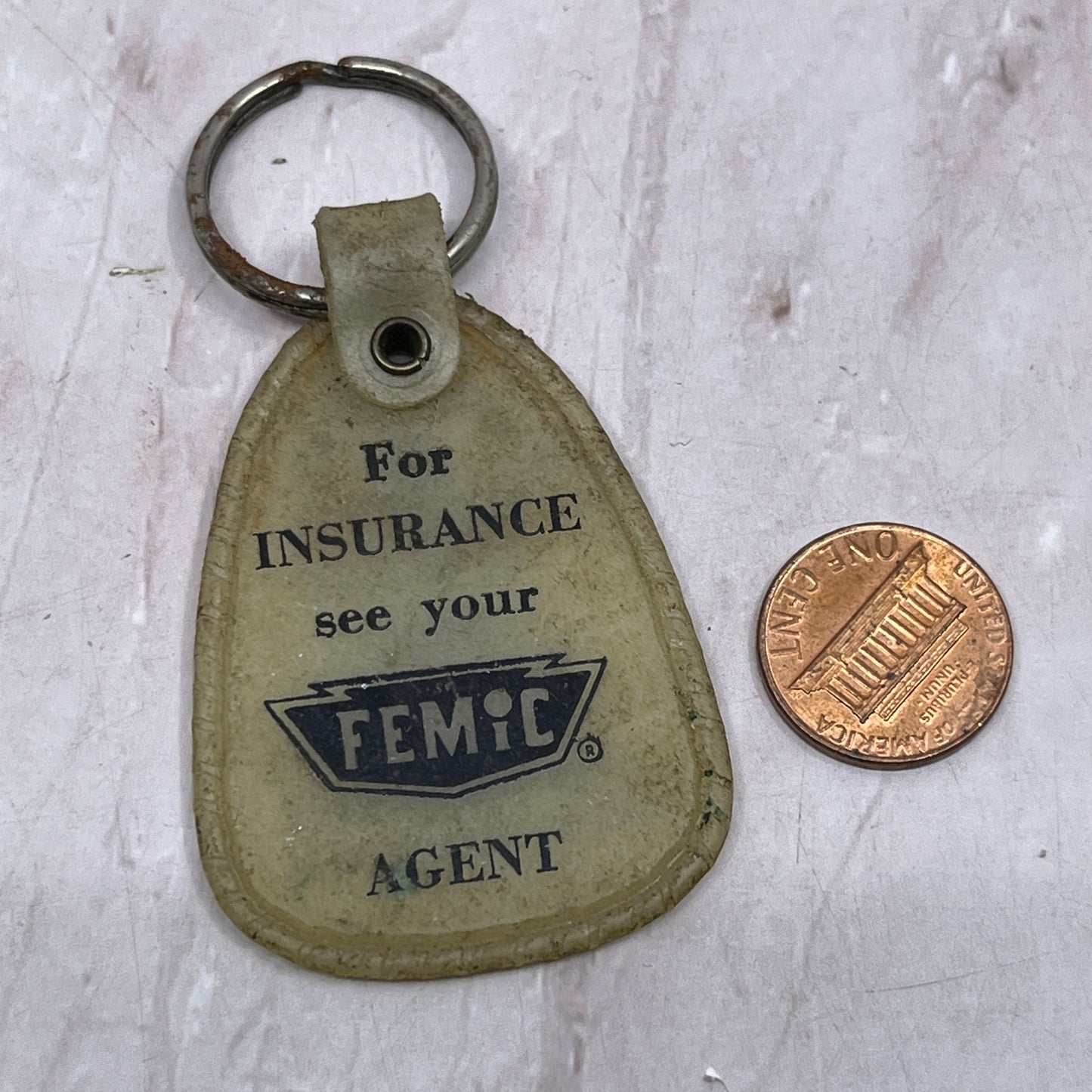 Vintage Femic Ins Don Williams Amiret MN FireFly Glow Keychain SF4