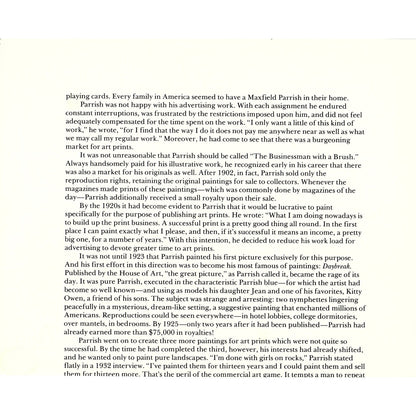 Little Sugar River at Noon by Maxfield Parrish Vintage Art Print 7.5x9.5 V6