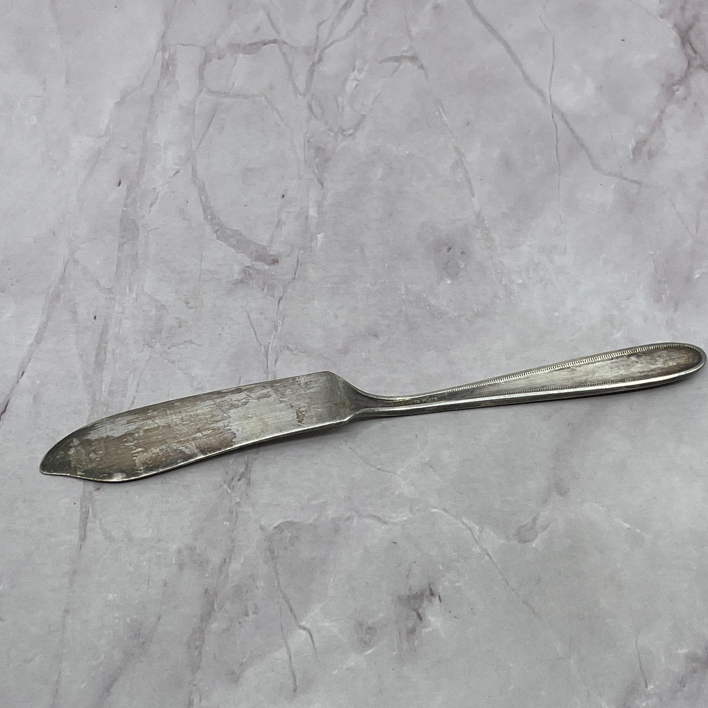 Community Plate (Oneida) 1921 Grosvenor Butter Knife 7" Vtg Silverplate TC5-OS-6