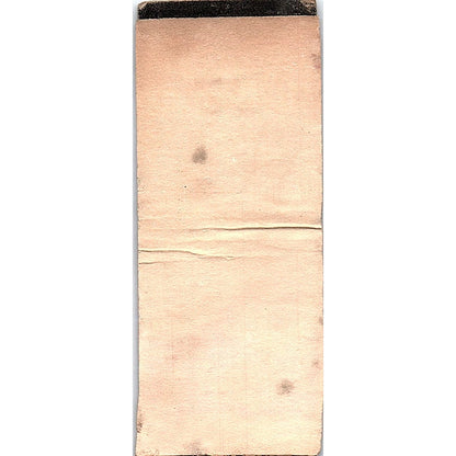 The Tropics Nightclub Beverly Hills CA Vintage Matchbook Cover SF3-Y1