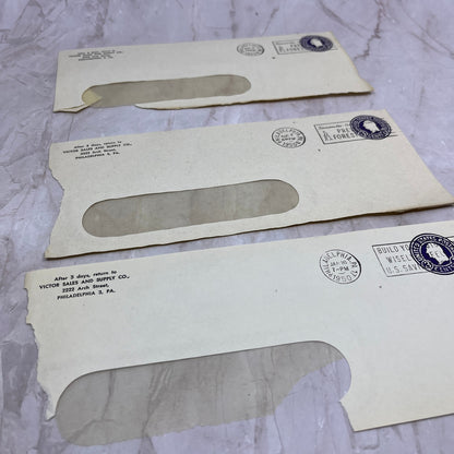 1950s Lot of Victor Sales and Supply Co Philadelphia PA Envelopes TI5-E-12