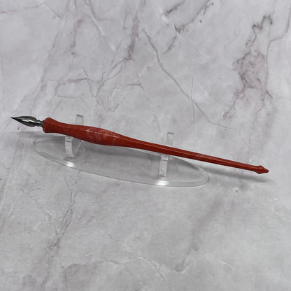 Marbled Bakelite Zaner Bloser Vintage Fountain Dip Pen w/ Nib TC5-DP-2