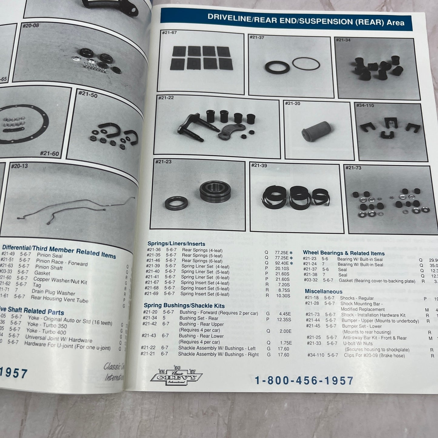 Eckler's Classic Chevy 1955-57 Parts & Accessories 1990-1991 Catalog M31