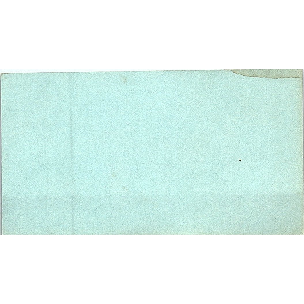 U.S Coast Guard Ens M.J Hall BM2 R.V Hoffman Oregon Vintage Business Card SF3-B3