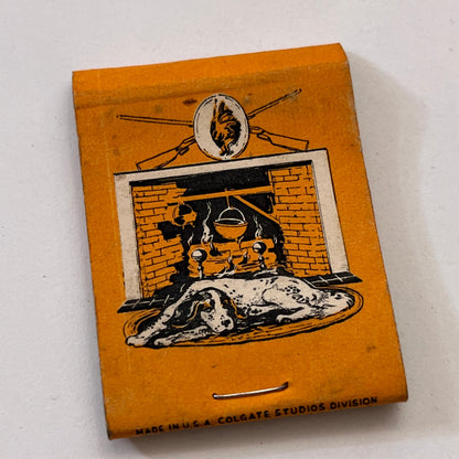 The Setter Family No.5 Colgate Setter Dogs Vintage Matchbook Cover TB8-MB3-8