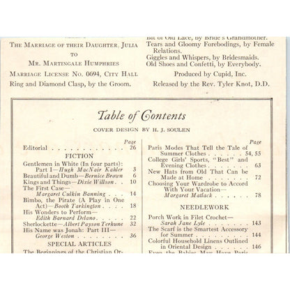 Static in the Atmosphere Monkey Listening to the Radio 1924 Magazine Ad AF7-LJ1